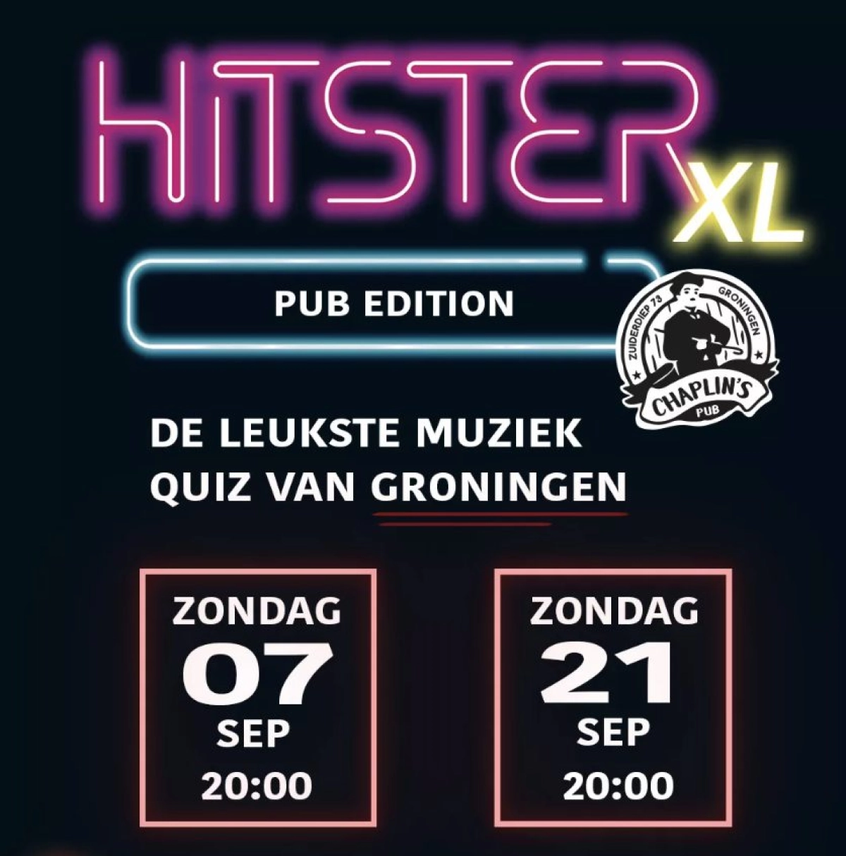Hitster XL at Chaplin’s Pub!